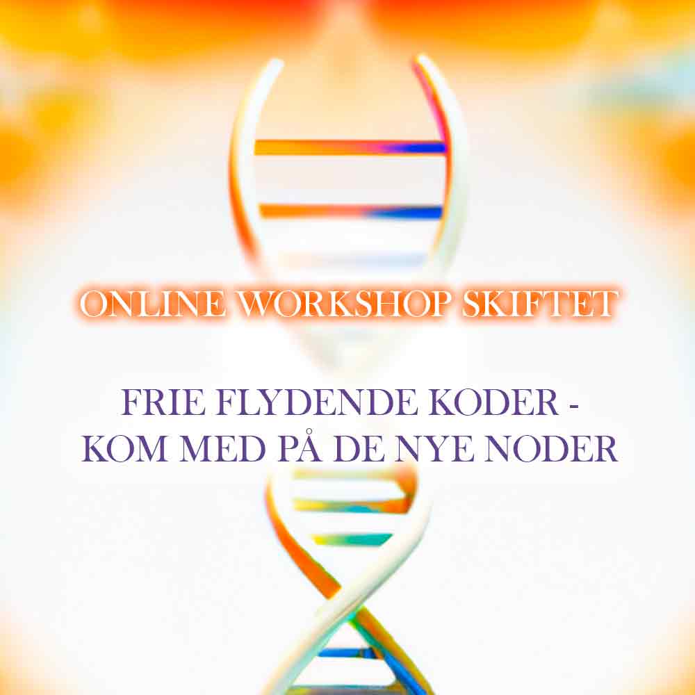 OnlineWorkshop:  Skiftet: Frie Flydende Koder - Kom med på de nye noder - D 13/6