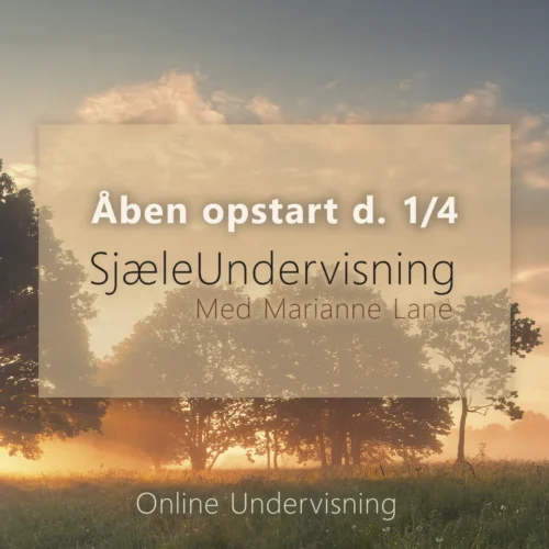 Sjæleundervisning med Marianne Lane - Åben opstart d 1/4